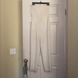 All White Nectar Clothing Jumpsuit